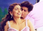 Juhi Chawla and Shahrukh Khan in Phir Bhi Dil Hai Hindustani