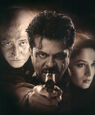 Danny, Anil Kapoor, Madhuri Dixit in Pukar