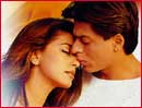 Shah Rukh Khan and Juhi Chawla in Phir Bhi Dil Hai Hindustani