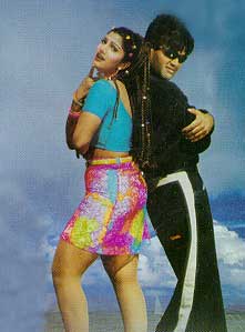 Rambha and Sunil Shetty in Krodh