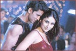 Hrithik Roshan and Kareena Kapoor