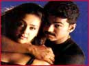 Jyotika and Vijay in Kushi