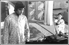 Amitabh Bachchan and Jaya 
Bhaduri in Abhimaan