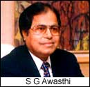 S G Awasthi, managing Director, Daewoo Motors