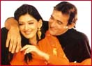 Sonali Bendre and Akshaye Khanna in Dahek