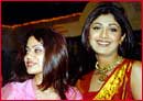Shamita and Shilpa Shetty