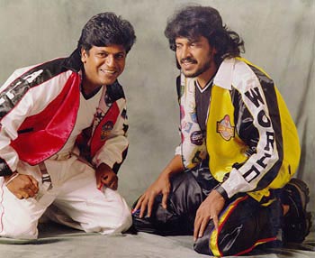 Shivraj and Upendra