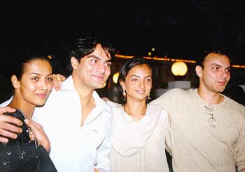 Malaika Arora with Arbaaz Khan