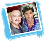 Rakesh and Hrithik Roshan