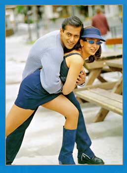 Salman Khan and Karisma Kapoor in Dulhan Hum Le Jayenge