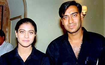Ajay and Kajol Devgan