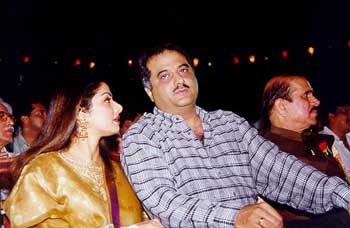 Sridevi and Boney Kapoor