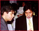 Karan Johar and Amitabh Bachchan