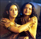 Manisha Koirala and Rekha in Lajja