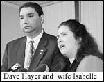 Dave Hayer and wife Isabella