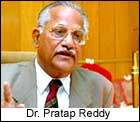 Dr Pratap Reddy, chairman, Apollo Hospitals