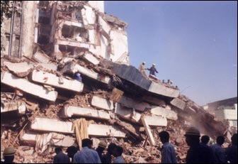 Earthquake in India
