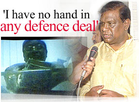 'I have no hand in any defence deal'