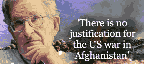 'There is no justification for the war in Aghanistan'