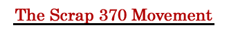 The Scrap 370 Movement