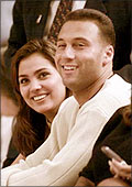 Lara Dutta and Derek Jeter